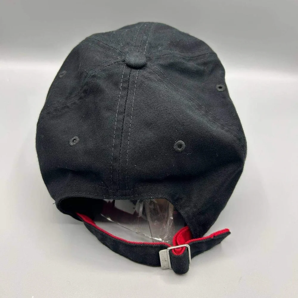Air Jordan Hat Men Black Red Embroidered Jumpman Strap‎ Back Cap Cotton